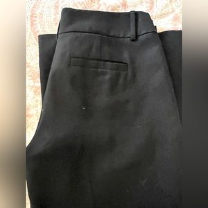 J Crew wool black trousers.